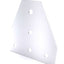 New Lot of 5 80/20 30-4340 Aluminum Tee Flat Plate 5 Hole 30 Series 90mm x 90mm