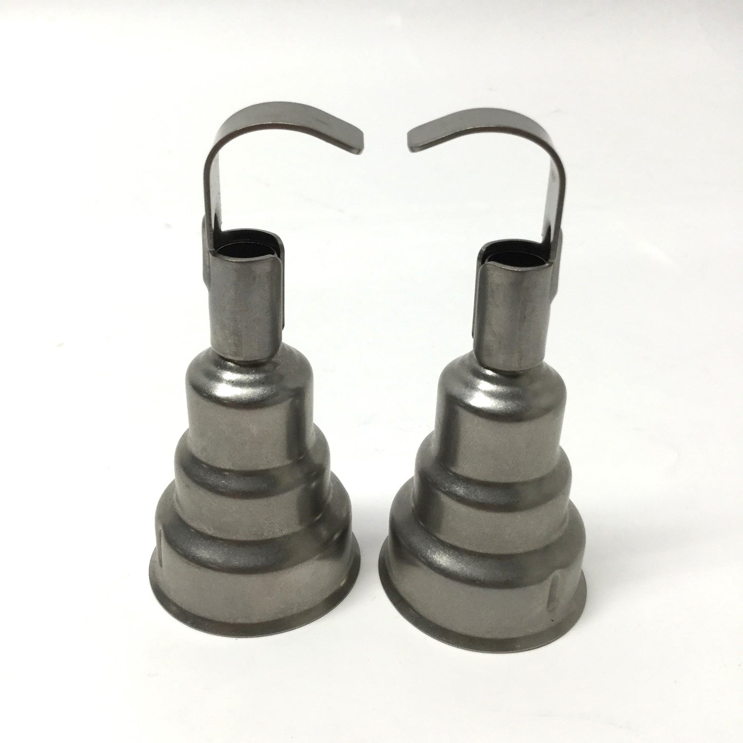 Used Lot of 2 Steinel 110048646 9mm Reducer Nozzles w/ Reflector for Heat Gun