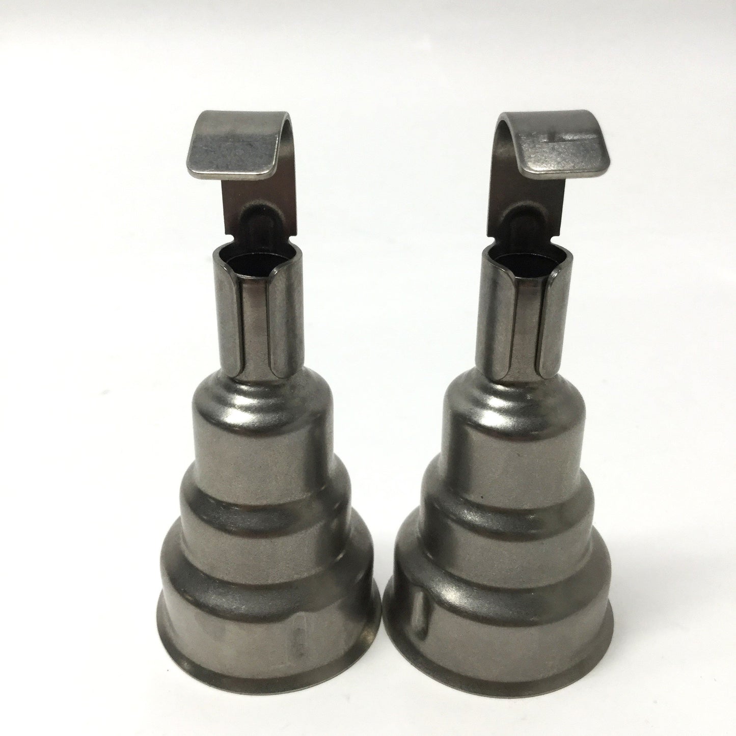 Used Lot of 2 Steinel 110048646 9mm Reducer Nozzles w/ Reflector for Heat Gun