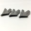 Used Lot of 3 Steinel 110048648 Heat Gun Plastic Welding Nozzle Tips for 9mm Reducer