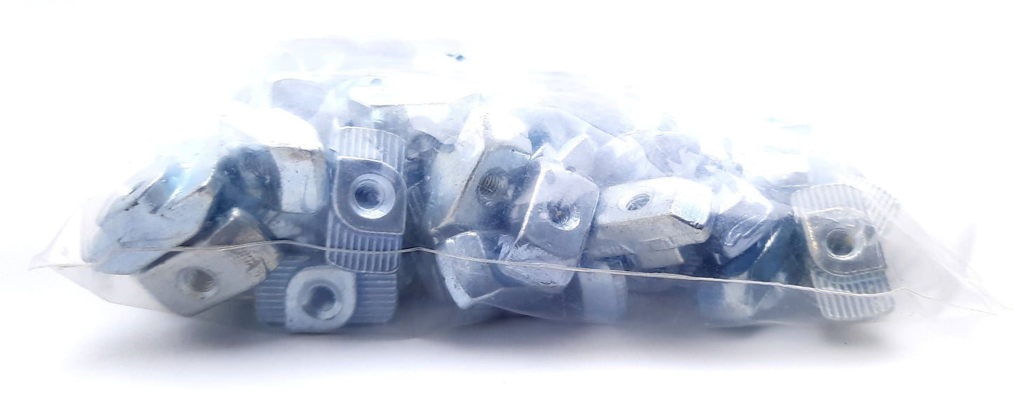 New Lot of 100 80/20 13123 Standard Drop-in T-Nut 45 Series M4 X 0.7 19.6mm x 9.8mm