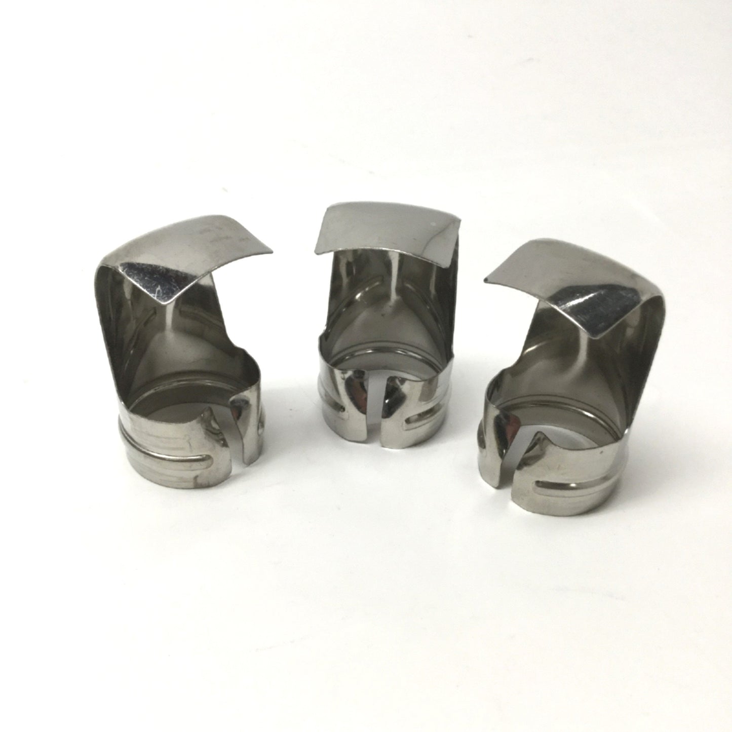 Used Lot of 3 Steinel 110048645 Heat Gun Reflector Nozzles, 1.5", Solder/Bend/Shrink
