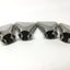 Used Lot of 4 Steinel 110048644 Heat Gun Flat Spreader Nozzle Tips, 75mm Wide