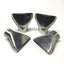 Used Lot of 4 Steinel 110048644 Heat Gun Flat Spreader Nozzle Tips, 75mm Wide
