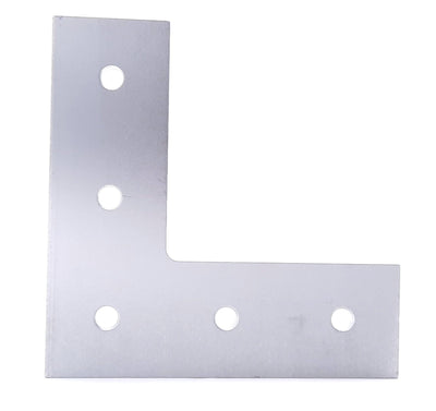 New Lot of 5 80/20 45-4481 Aluminum L Flat Plate 45 Series 5 Hole 135mm x 135mm