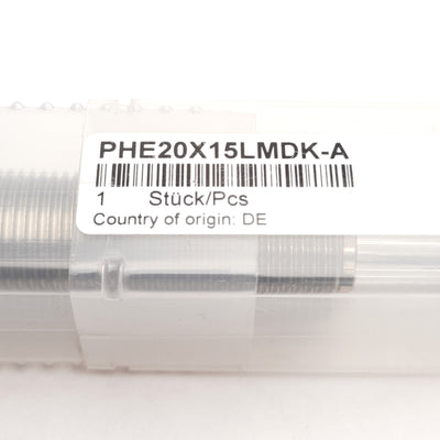 New Zimmer Group PHE20X15LMDK-A Shock Absorber, M20 Body, 25mm Stroke, 75J Max