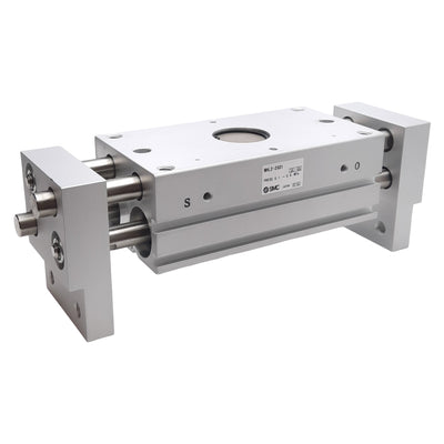 New SMC MHL2-25D1 Wide Parallel Gripper 2-Finger, 25mm Bore 100mm Stroke, 0.1-0.6MPa