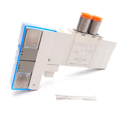 New SMC SY3330R-5U1-N7 Solenoid Valve -100kPa-0.7MPa, ø1/4in One Touch, 24VDC Coil