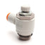 Used Lot of 3 SMC AS3201F-U03-07 Speed Control Fitting, 3/4" Uni to 1/4" Tube