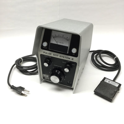 Used Circon Pulse Dot II System Micro-Soldering 100ms to 10s, up to 2200°F, 120VAC