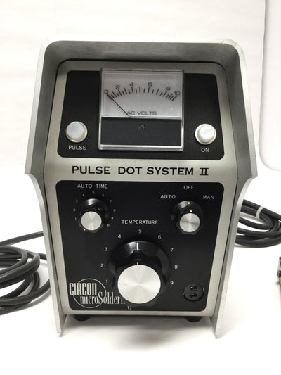 Used Circon Pulse Dot II System Micro-Soldering 100ms to 10s, up to 2200°F, 120VAC