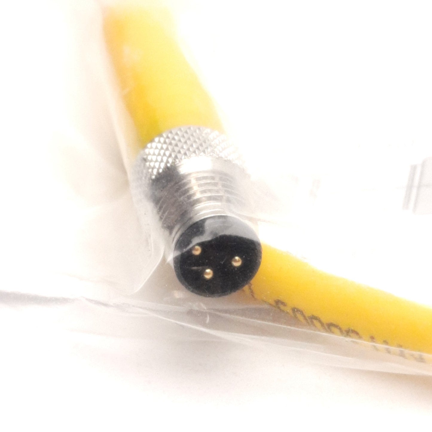 New Turck PKG 3Z-0.5-PSG 3M U0875-73 Sensor Cordset, Snap On M8 3-Pin to Threaded M8