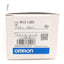 New Omron H5CZ-L8ED Timer, SPDT, 9.999s to 9999H, 24VAC 12/24VDC Supply, 8-Pin Round