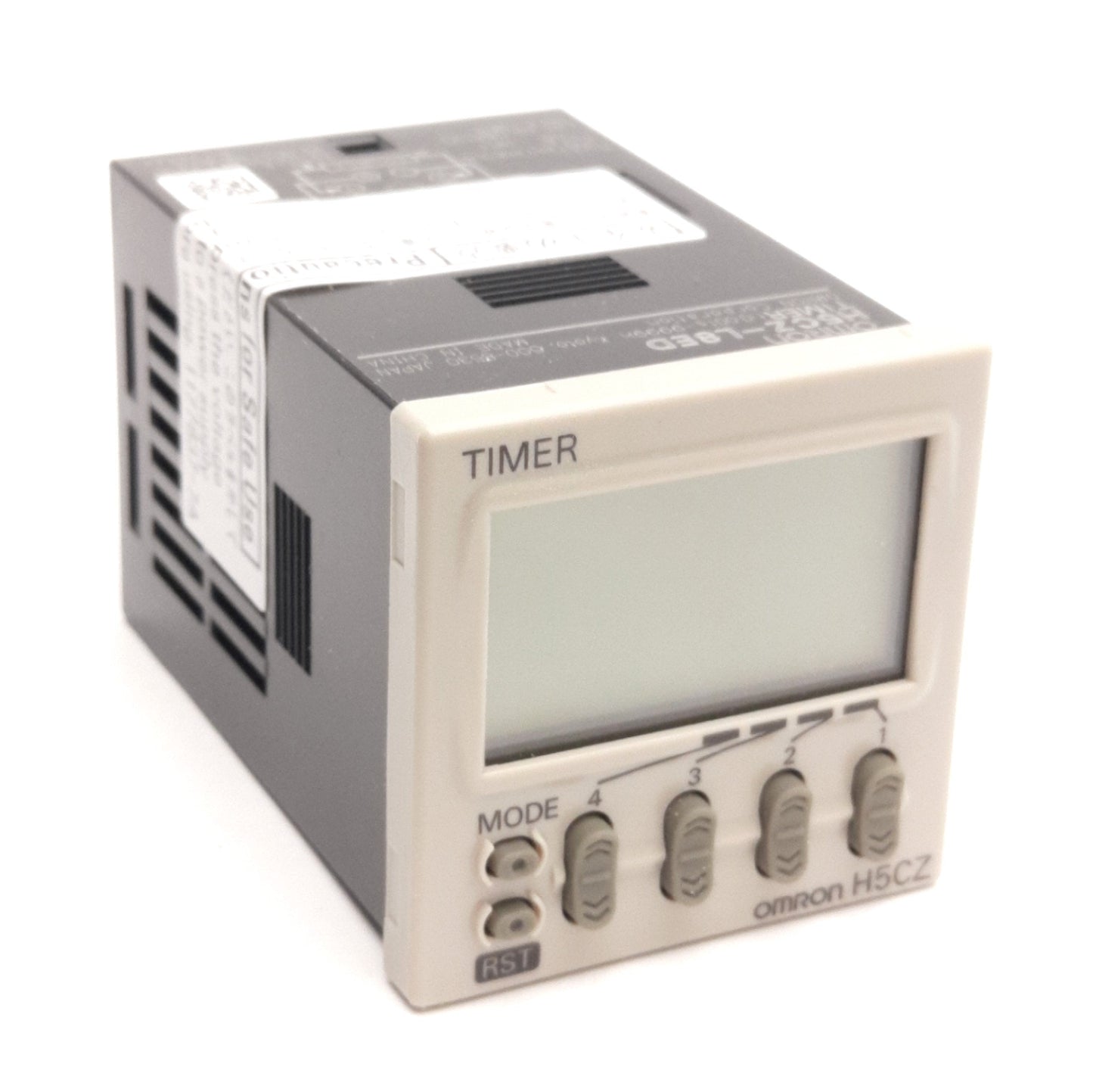 New Omron H5CZ-L8ED Timer, SPDT, 9.999s to 9999H, 24VAC 12/24VDC Supply, 8-Pin Round
