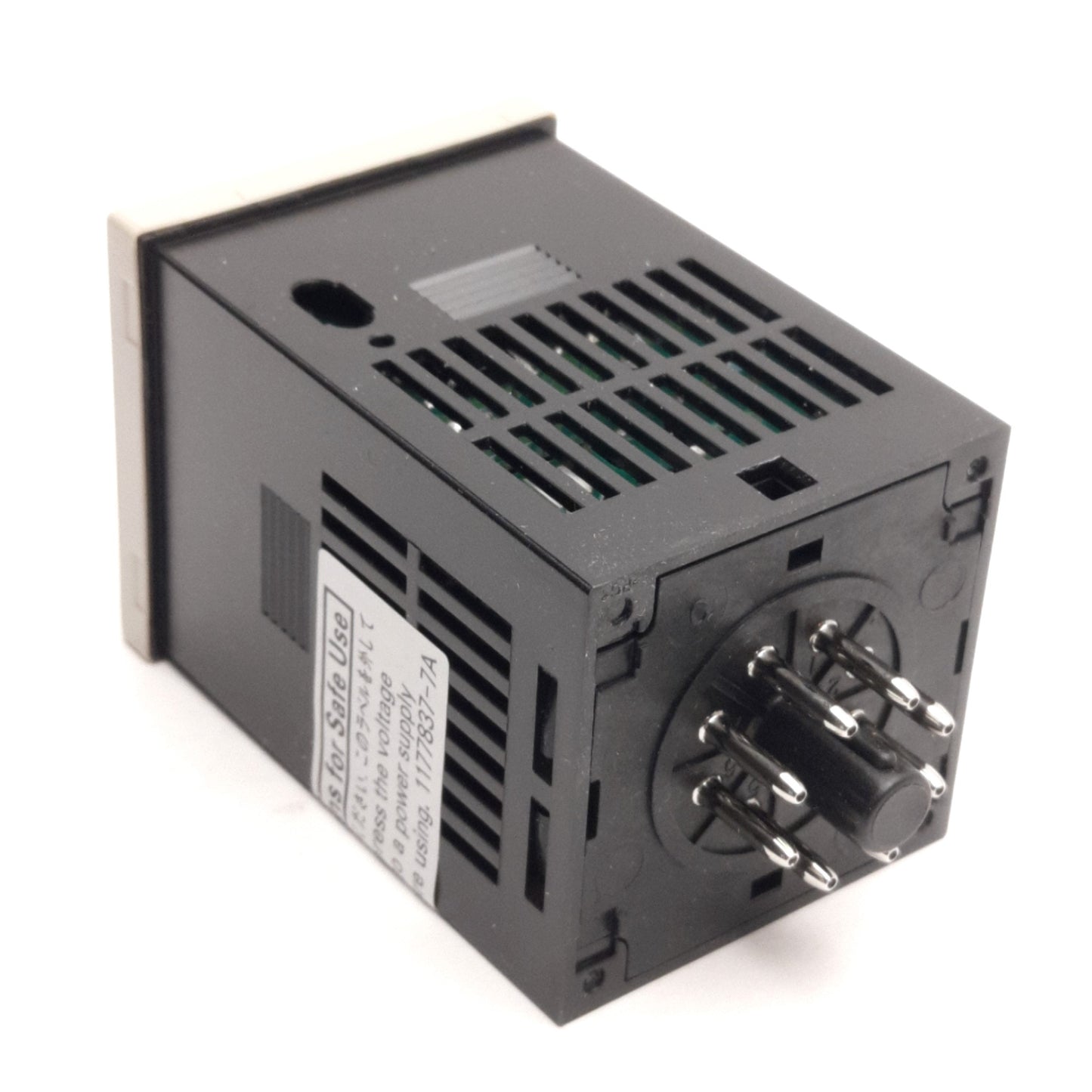 New Omron H5CZ-L8ED Timer, SPDT, 9.999s to 9999H, 24VAC 12/24VDC Supply, 8-Pin Round