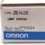 New Omron ZE-N-2S Limit Switch, Plunger Actuator, 480VAC 15A/250VDC 500mA, SPDT
