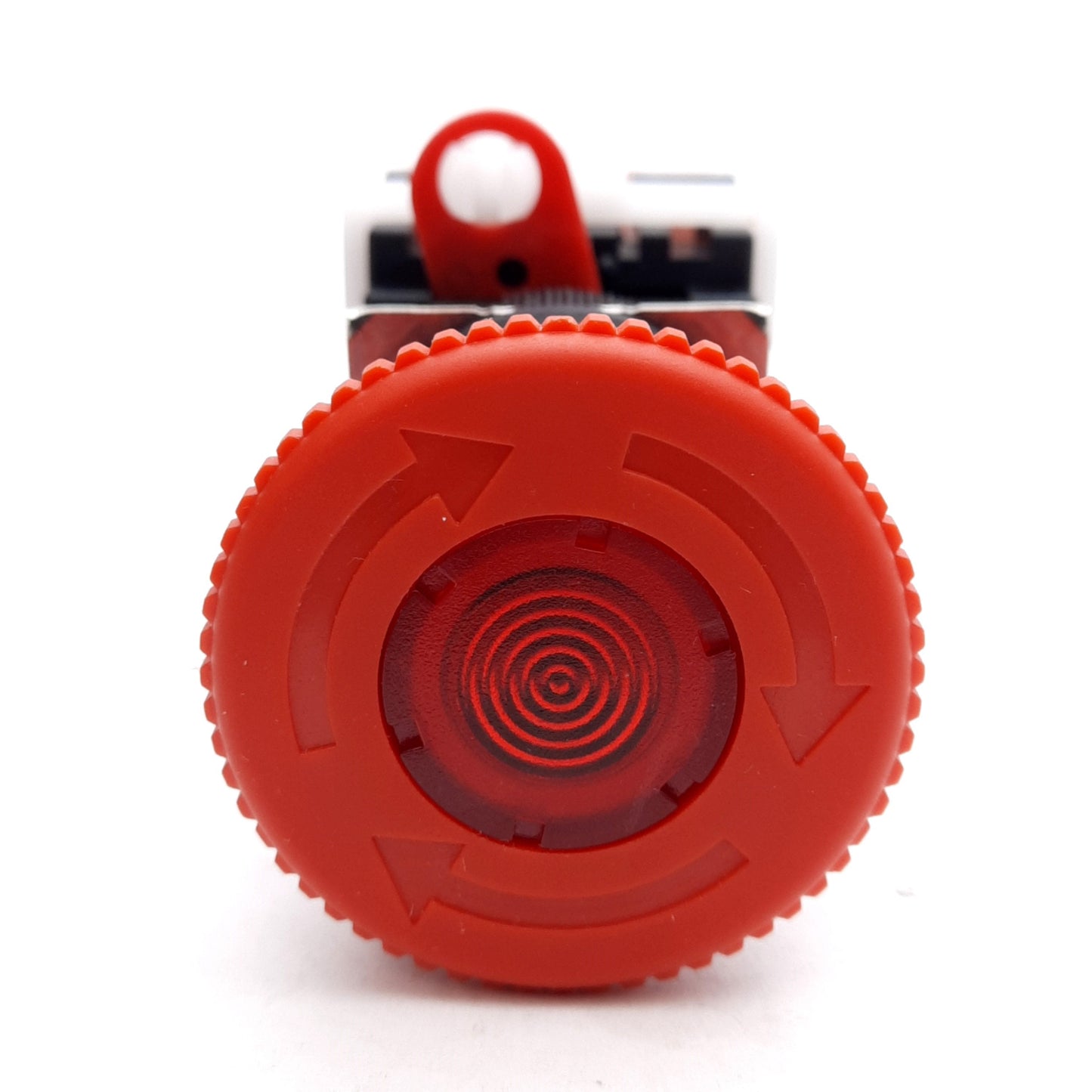 New Omron A22EL-M-24A-02 Illuminated E-Stop Button, Turn Reset, ø40mm, 2NC, 24VDC