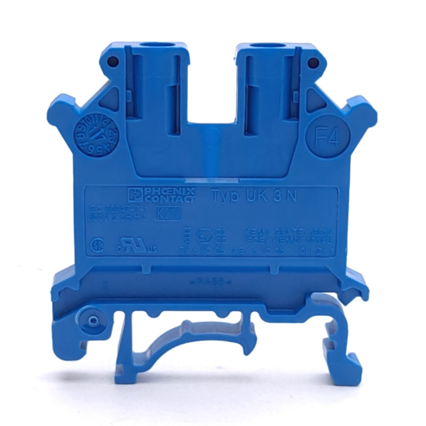 New – Open box Lot of 22 Phoenix Contact UK 3 N BU 3001514 Terminal Block, 800V 24A, 1-Level