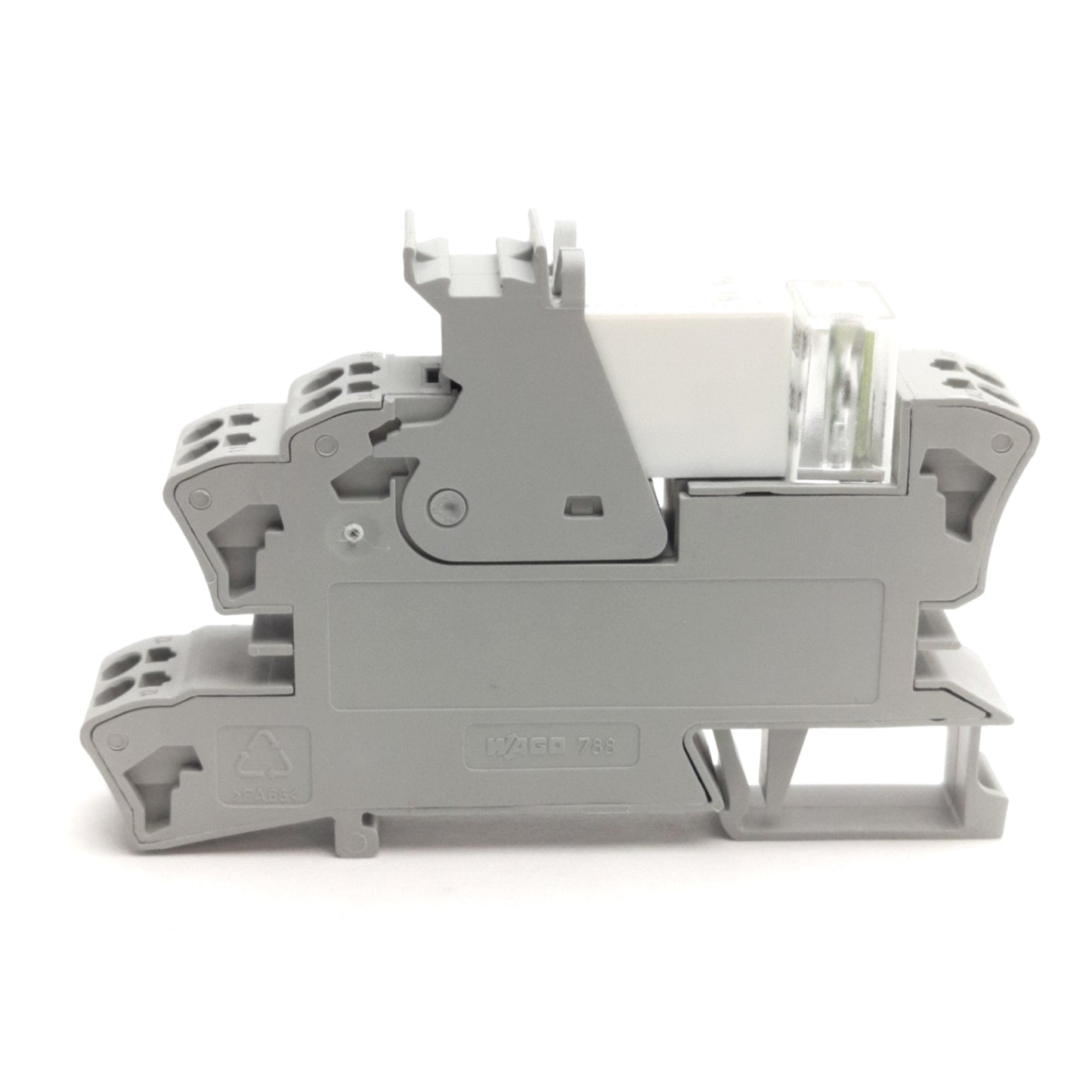 New – Open box Lot of 2 Wago 788-404 Relays & Sockets, SPDT 250VAC 16A, DIN Rail, 24VDC Coil