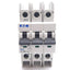 New Eaton FAZ-D3/3-NA Miniature Circuit Breaker 3-Pole, 3A, 277/480VAC