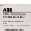 New ABB AF16ZB-30-10-22U Contactor, 600VAC 30A, N.O. Aux, 48-130VDC Coil, DIN Rail