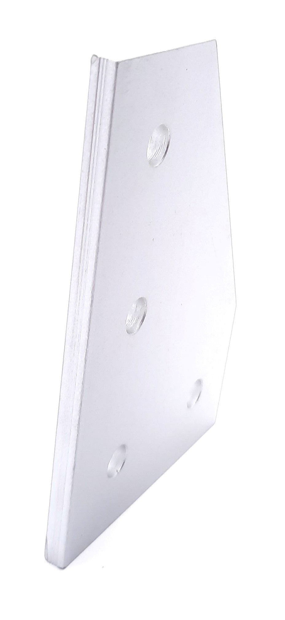 New Lot of 5 80/20 40-4350 Aluminum 90 Degree Angled Flat Plate 40 Series 4 Hole