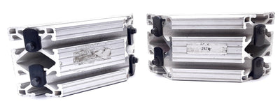Used Lot of 2 80/20 2578 1530-Lite 45 Degree Support 6" Long 15 Series 3" x 1.5" x 6"