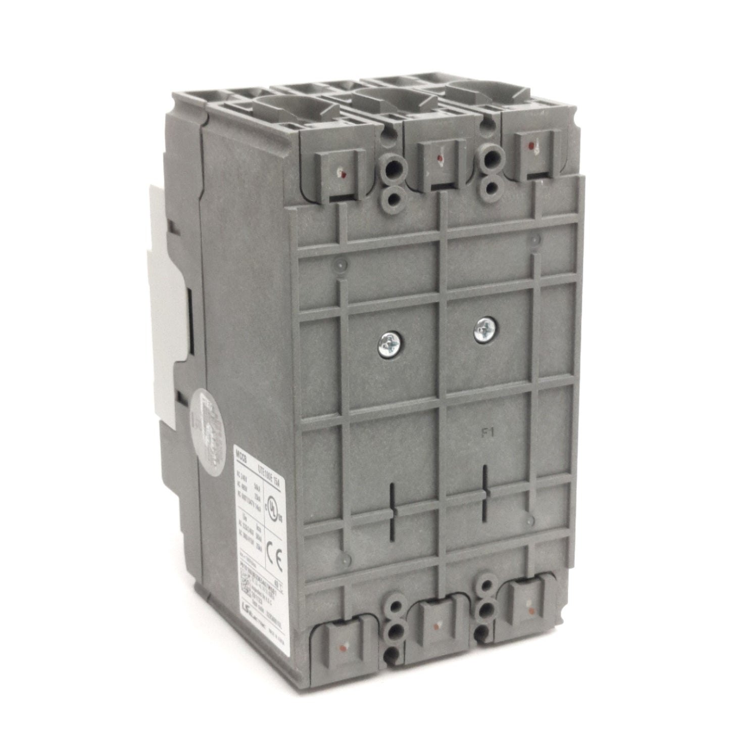 New – Open box LS Electric UTE100E-15A-3P-LL-UL Circuit Breaker, 15A 3-Pole, 600VAC/500VDC