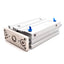 New SMC MGPM40TF-125Z Guided Cylinder, ø40mm Bore, 125mm Stroke, 1.0MPa, G1/8 Ports