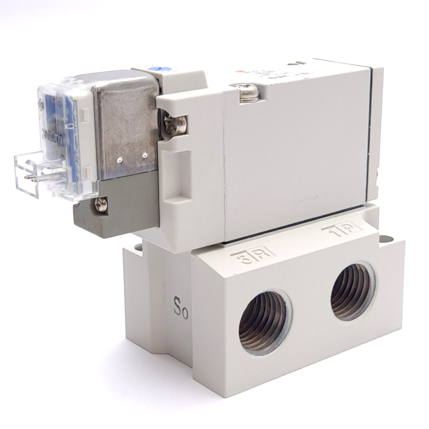 New SMC SYJ714-5LOZD-02T Solenoid Valve, 3-Port, 0.15-0.7MPa, 1/4in NPTF Ports