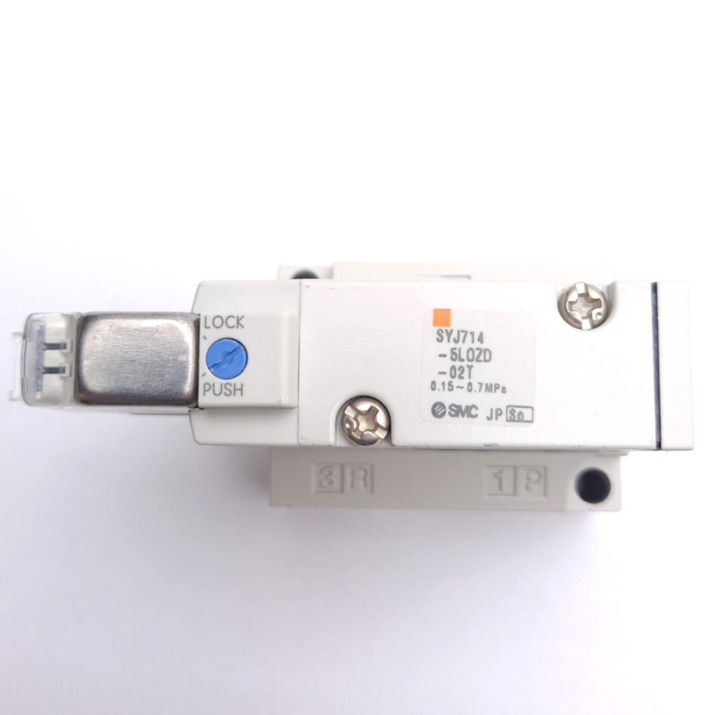 New SMC SYJ714-5LOZD-02T Solenoid Valve, 3-Port, 0.15-0.7MPa, 1/4in NPTF Ports