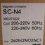 New Fuji Electric SC-N4 Magnetic Contactor 3-Pole 22kW 80A 2NO+2NC Aux 220-240V Coil