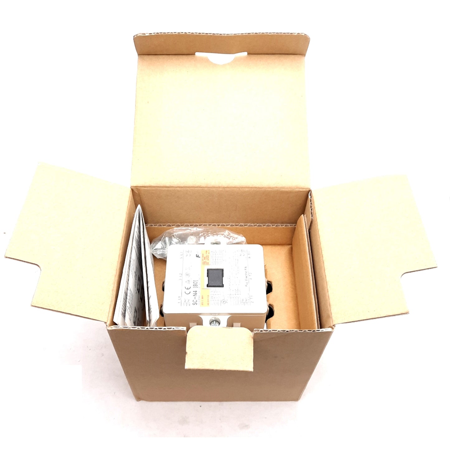 New Fuji Electric SC-N4 Magnetic Contactor 3-Pole 22kW 80A 2NO+2NC Aux 220-240V Coil