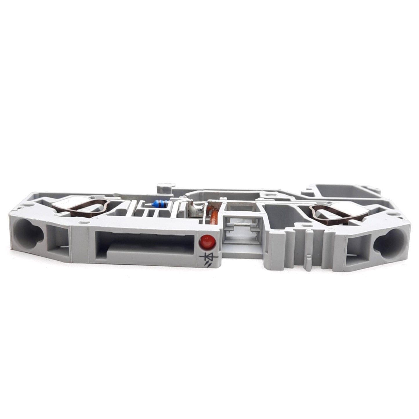 New Lot of 2 Wago 282-698/281-449 Fuse Terminal Block 2-Conductor 400V 25A DIN Rail