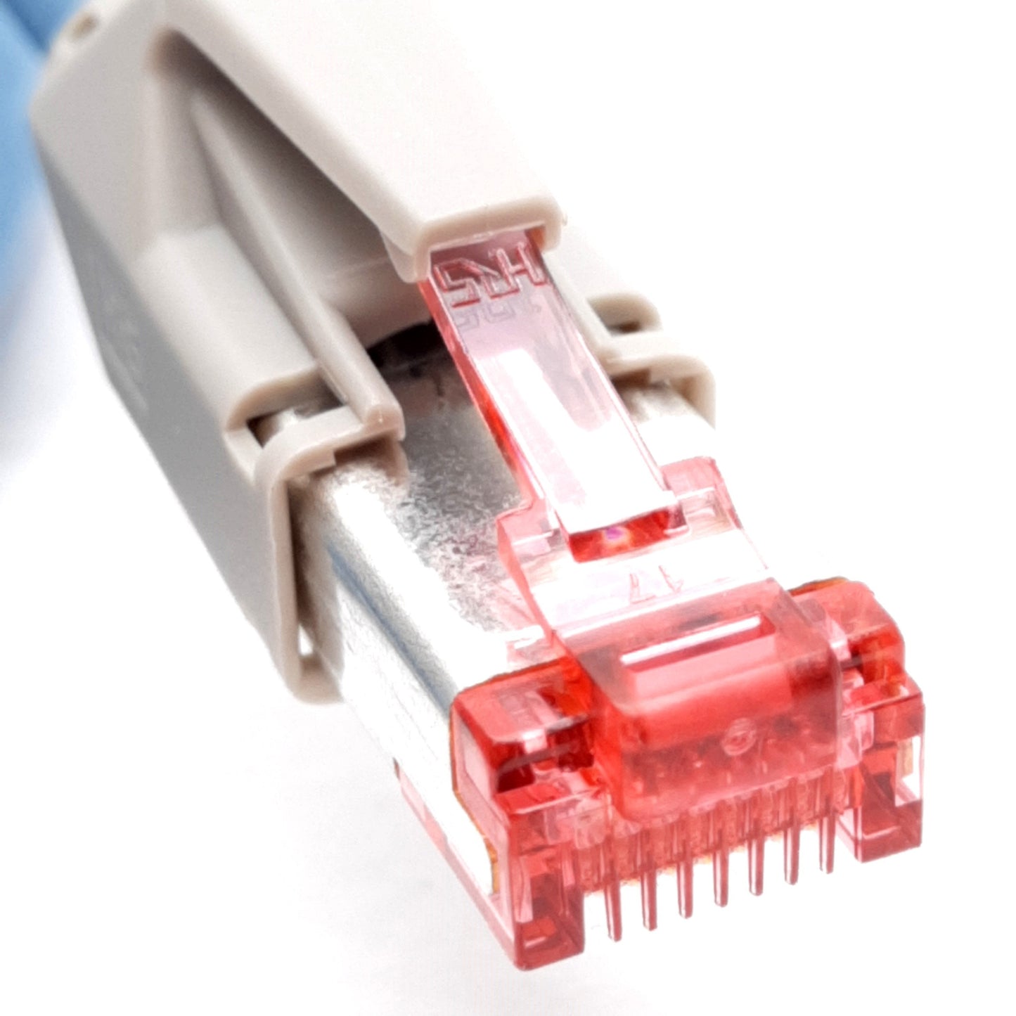 New SMC EX9-AC020EN-PSRJ Communication Cable, RJ-45 to M12 4-Pin Male, 2m Long