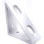 New Lot of 4 80/20 45-4336 Tall Gusseted Inside Corner Bracket 45 Series 4 Hole