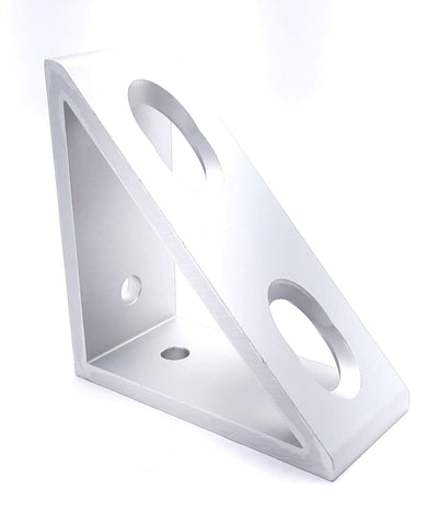 New Lot of 4 80/20 45-4336 Tall Gusseted Inside Corner Bracket 45 Series 4 Hole