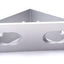 New Lot of 4 80/20 45-4336 Tall Gusseted Inside Corner Bracket 45 Series 4 Hole