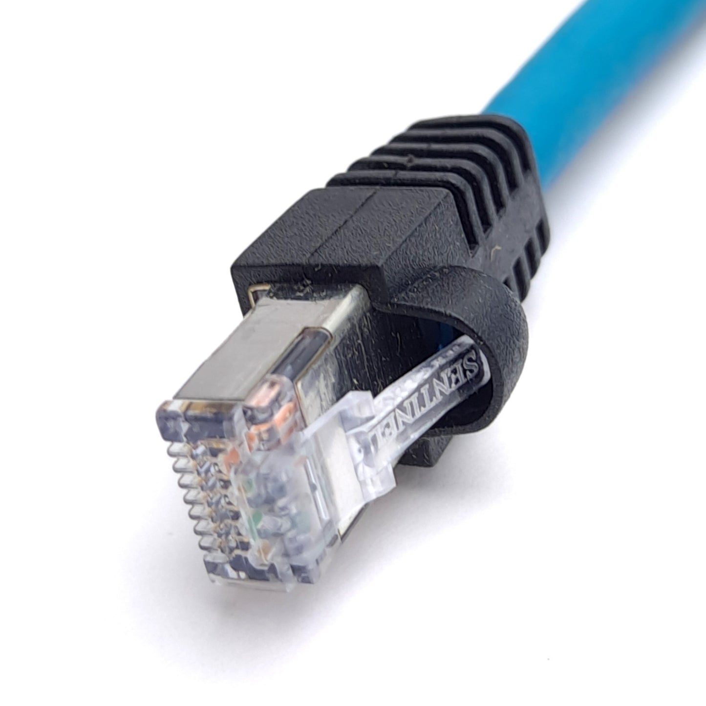 New Lumberg 0985 YM57530 103/3M Ethernet Cable Cat5e, M12 4-Pin Male to RJ45, 3m