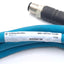 New Lumberg 0985 YM57530 103/3M Ethernet Cable Cat5e, M12 4-Pin Male to RJ45, 3m