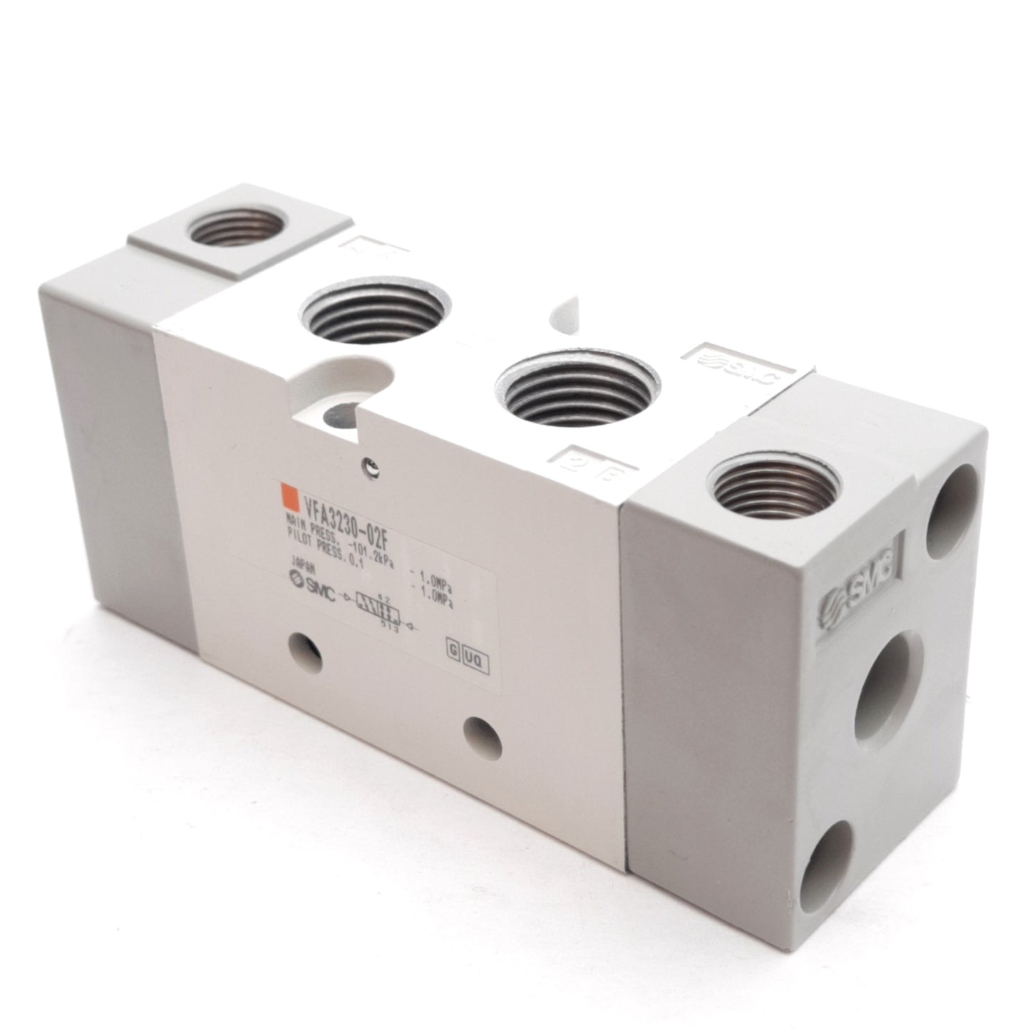 New SMC VFA3230-02F Air Operated Valve, 2-Position Double, G1/4, -101.2kPa~1.0MPa