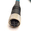 New – Open box Lumberg 0985 YM57530 102/7M Ethernet Cable Cat5e, M12 Male to M12 Female, 7m