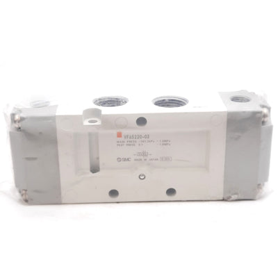 New SMC VFA5220-03 Air Operated Valve, 2-Position Double, Rc3/8, -101.2kPa~1.0MPa