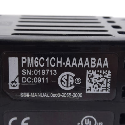 Used Watlow PM6C1CH-AAAABAA EZ-Zone Temperature Controller, 100-240VAC, 1/16 DIN