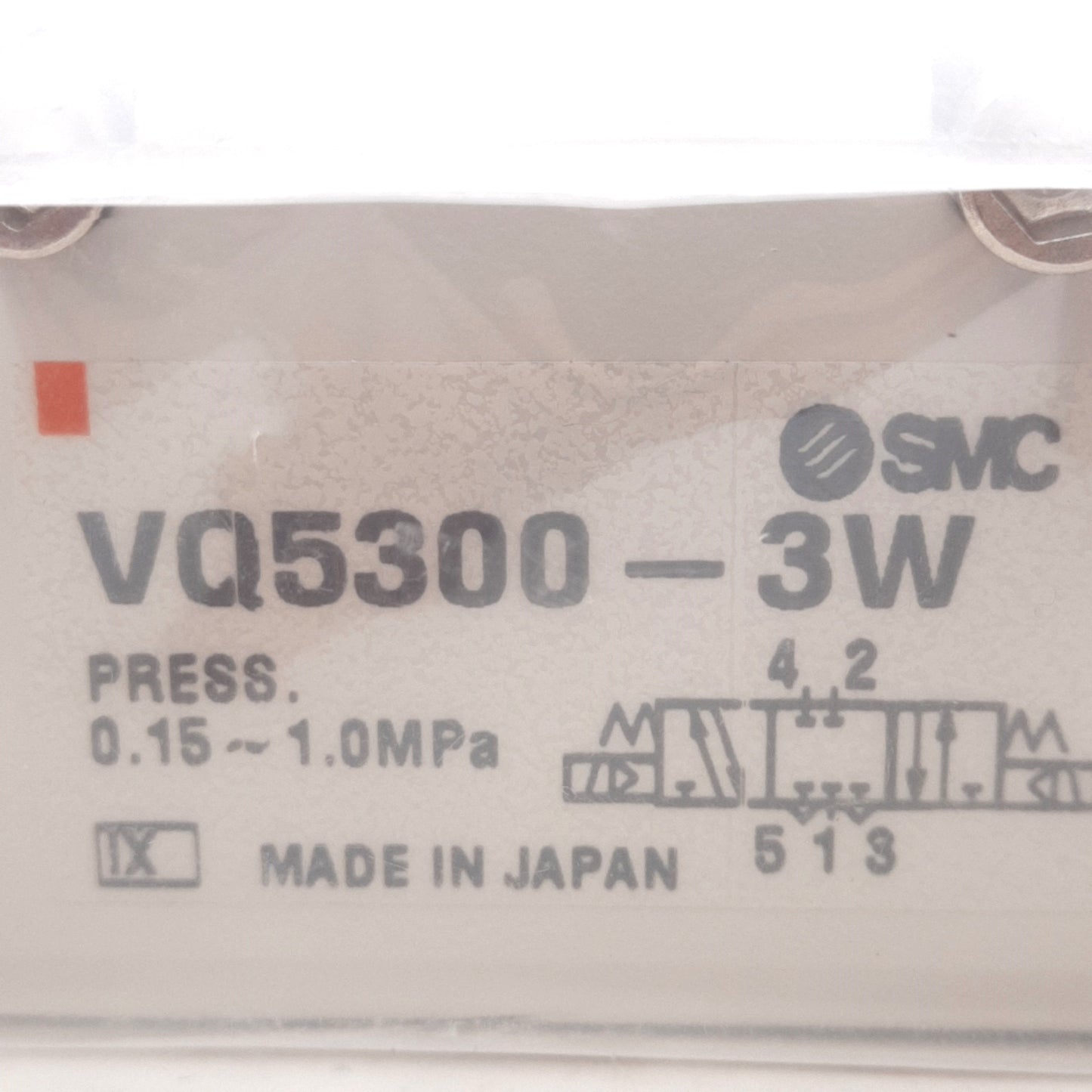 New SMC VQ5300-3W Solenoid Valve, 3-Position Close Center, 0.15-1.0MPa, 110VAC Coil