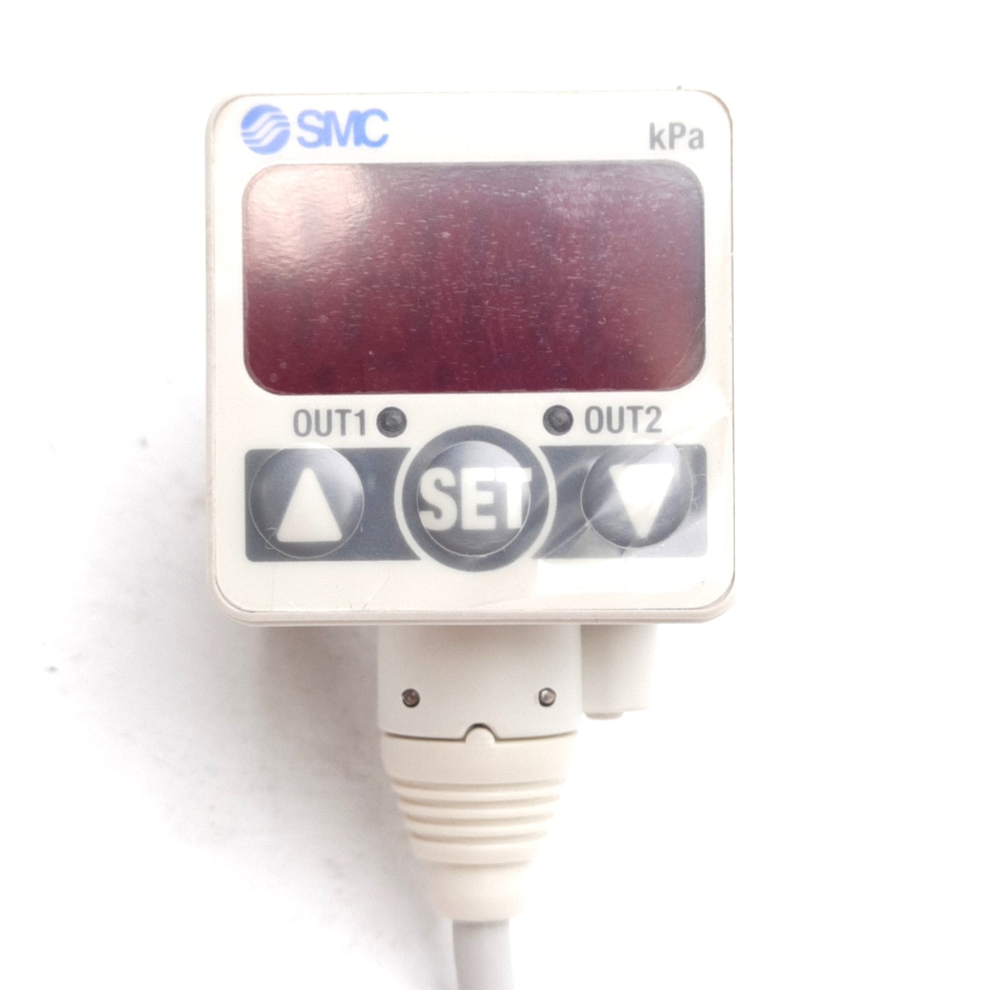 New SMC ZSE40-T1-62L Digital Pressure Switch, -101.3~10.0kPa, 12-24VDC, NPT1/8