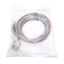 New Mencom MIN-19FR-6 MIN Size III Receptacle 19-Pin M25 Female to Flying Leads, 6ft