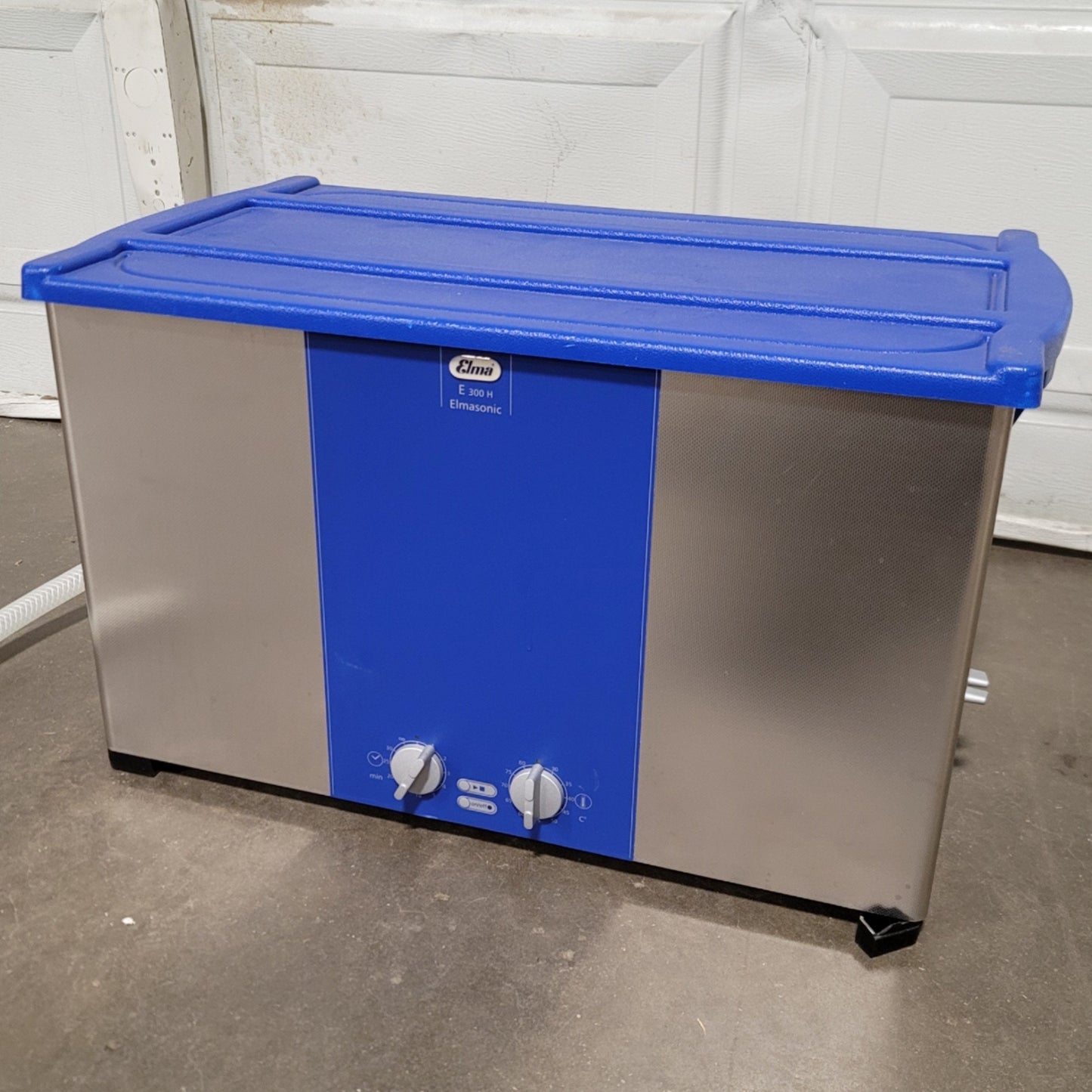 Used ELMA E 300 H Elmasonic Ultrasonic Cleaner 1200W, 37kHz, 27L, 30° To 80°C, 120VAC