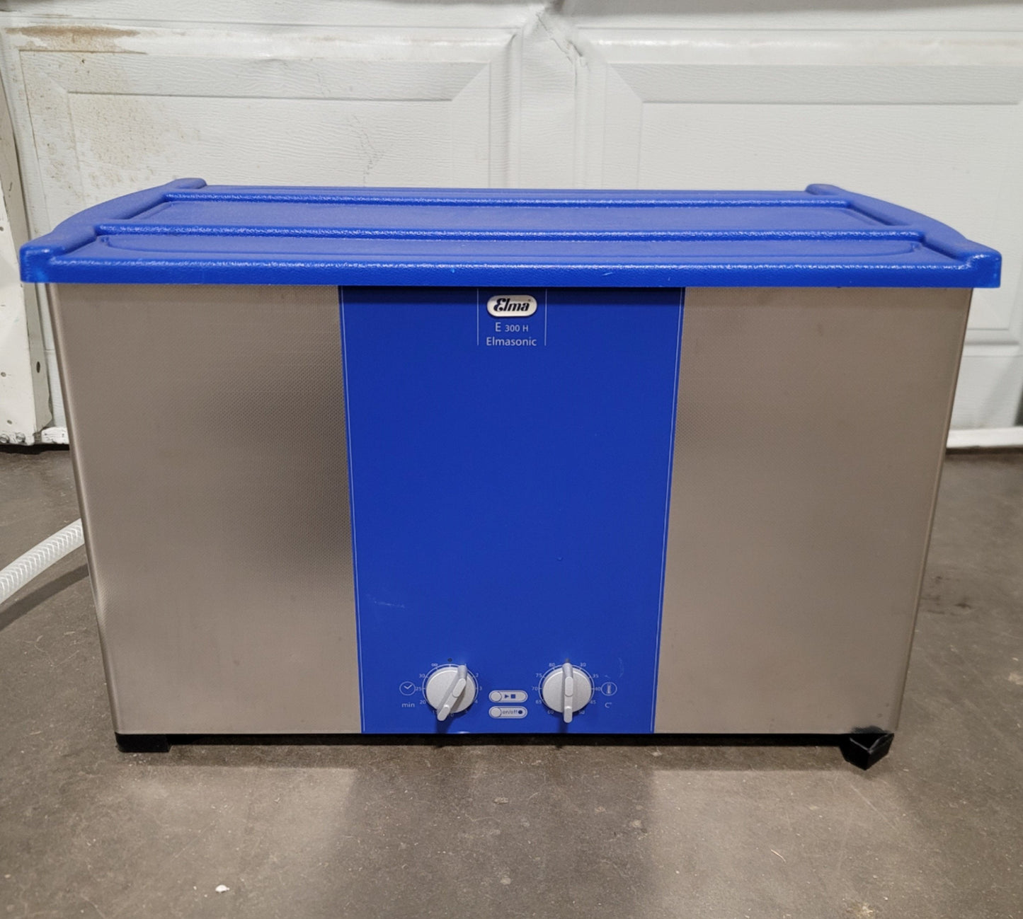 Used ELMA E 300 H Elmasonic Ultrasonic Cleaner 1200W, 37kHz, 27L, 30° To 80°C, 120VAC
