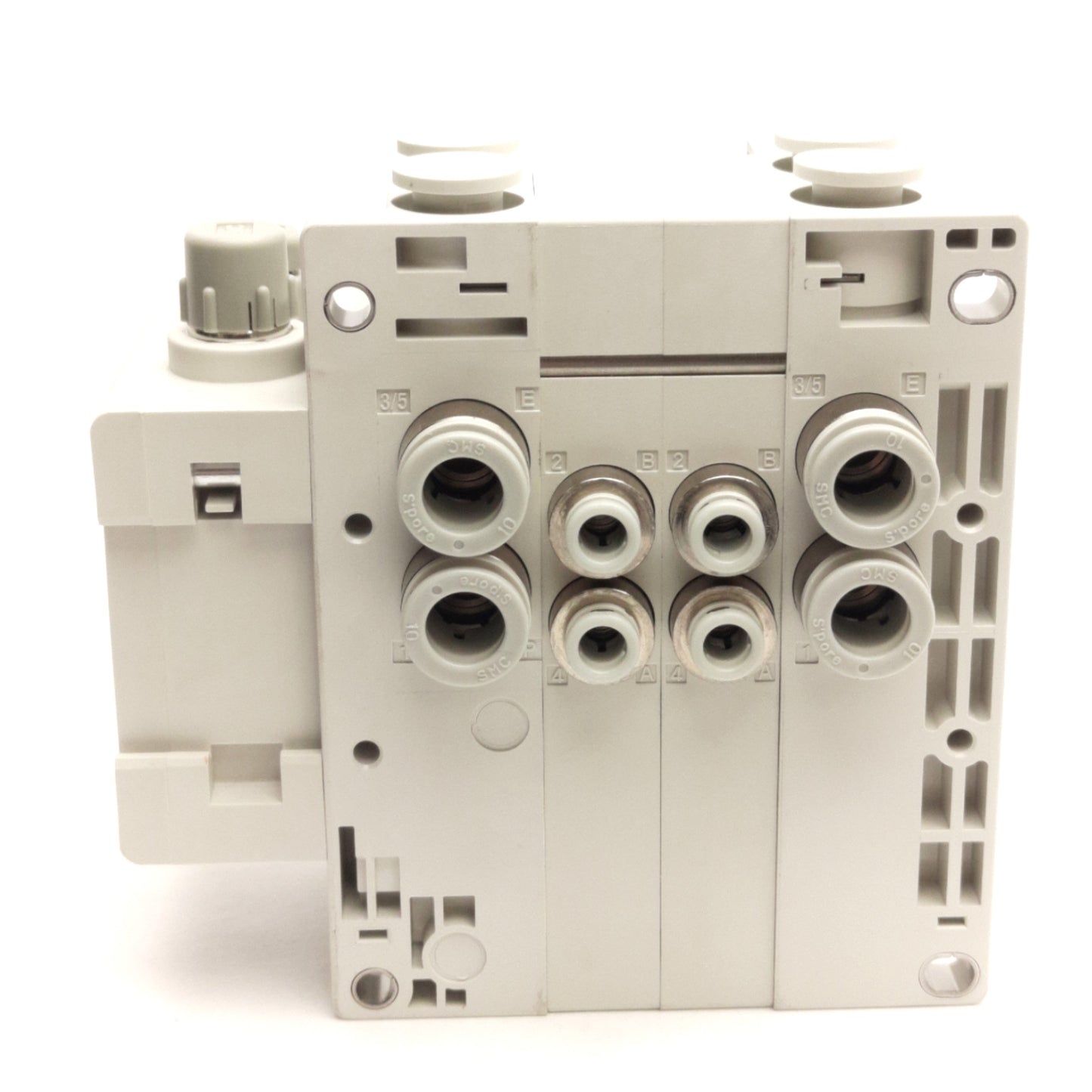 New SMC SS5Y5-11SA2N-02B-C6 EX500 Pneumatic Manifold 2-Station,16 Outputs PNP, 24VDC